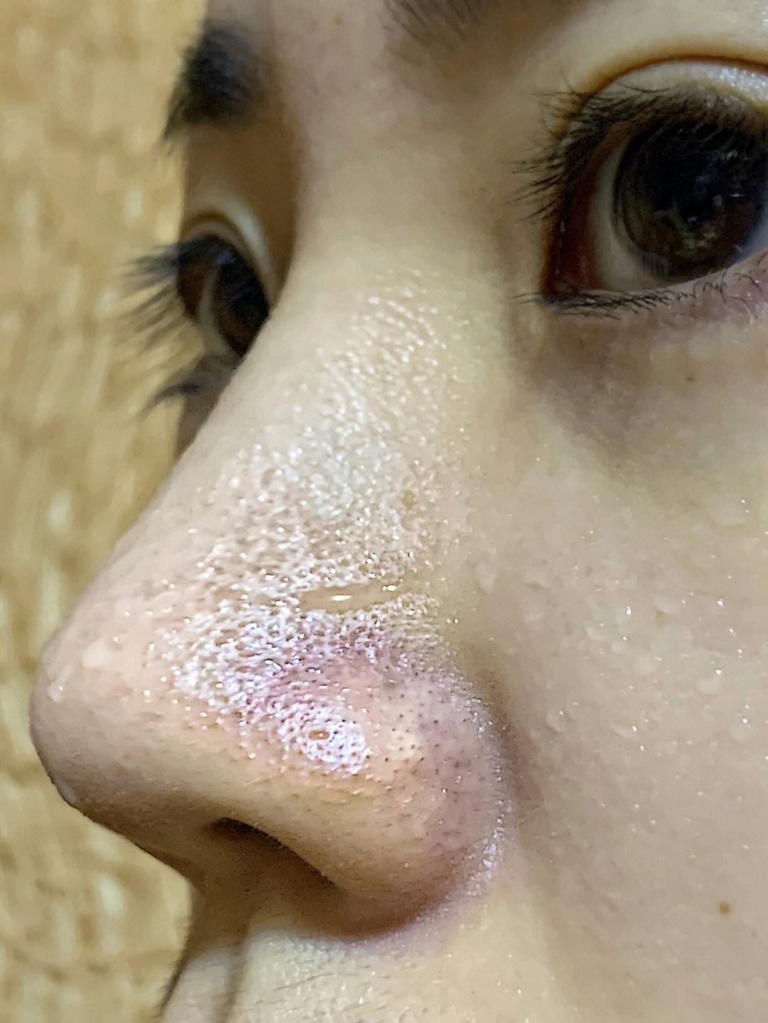 突然发现鼻子近看已经变成这样了谁懂！！