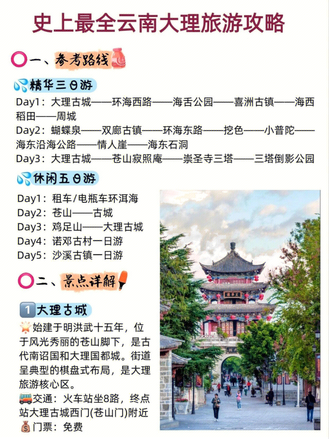 大数据请推给要来大理的姐妹
