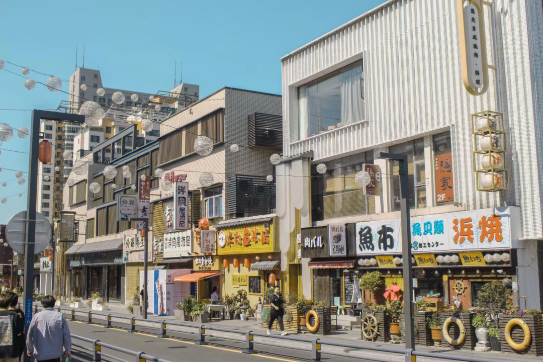 苏州淮海街日系风格街道