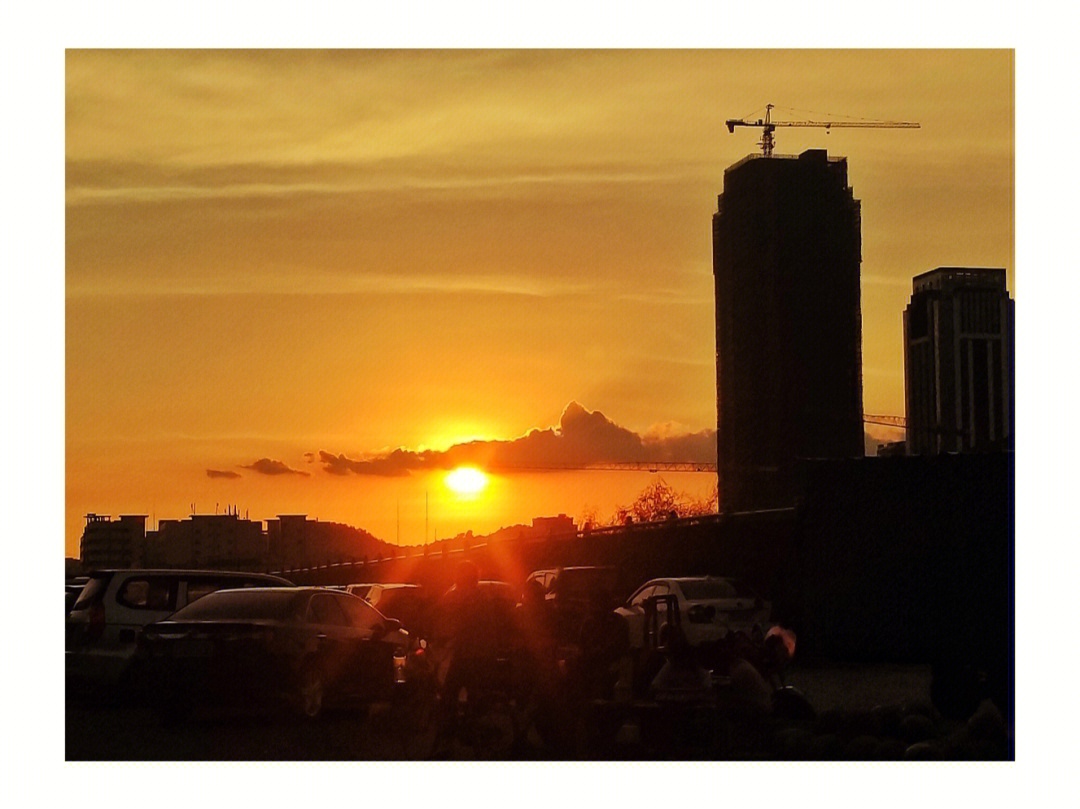 手机摄影夕阳余晖