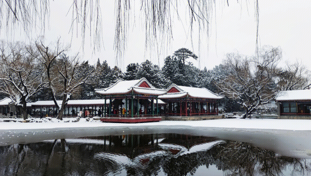 颐和园雪景