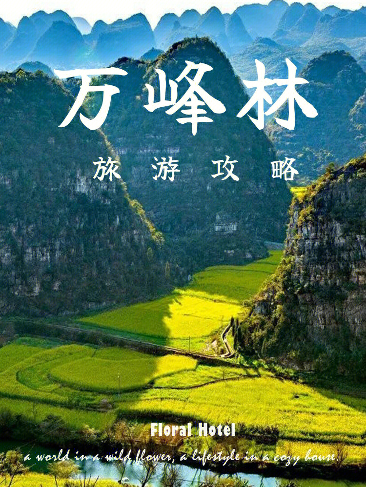 黔西南秘境贵州万峰林旅游攻略