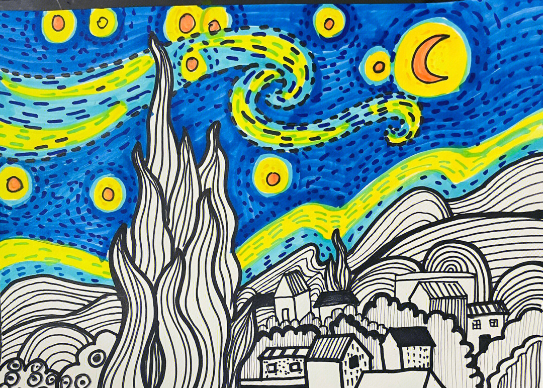 我的晚安和星星|插画|儿童插画|努力画画的锦年 - 原创作品 - 站酷 (ZCOOL)