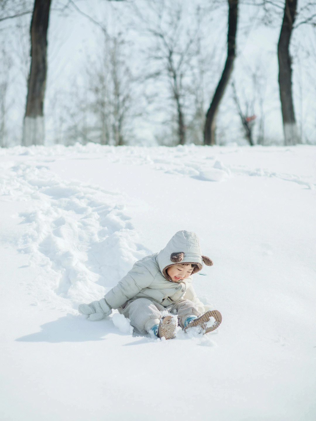 雪地里的小精灵呀76附雪景拍摄技巧