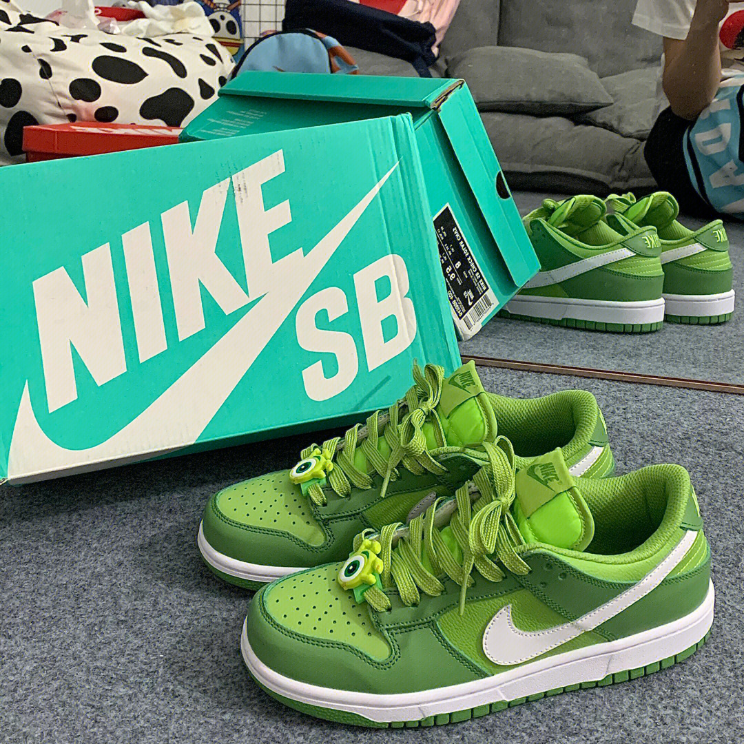 nikedunksb叶绿素板鞋情侣款