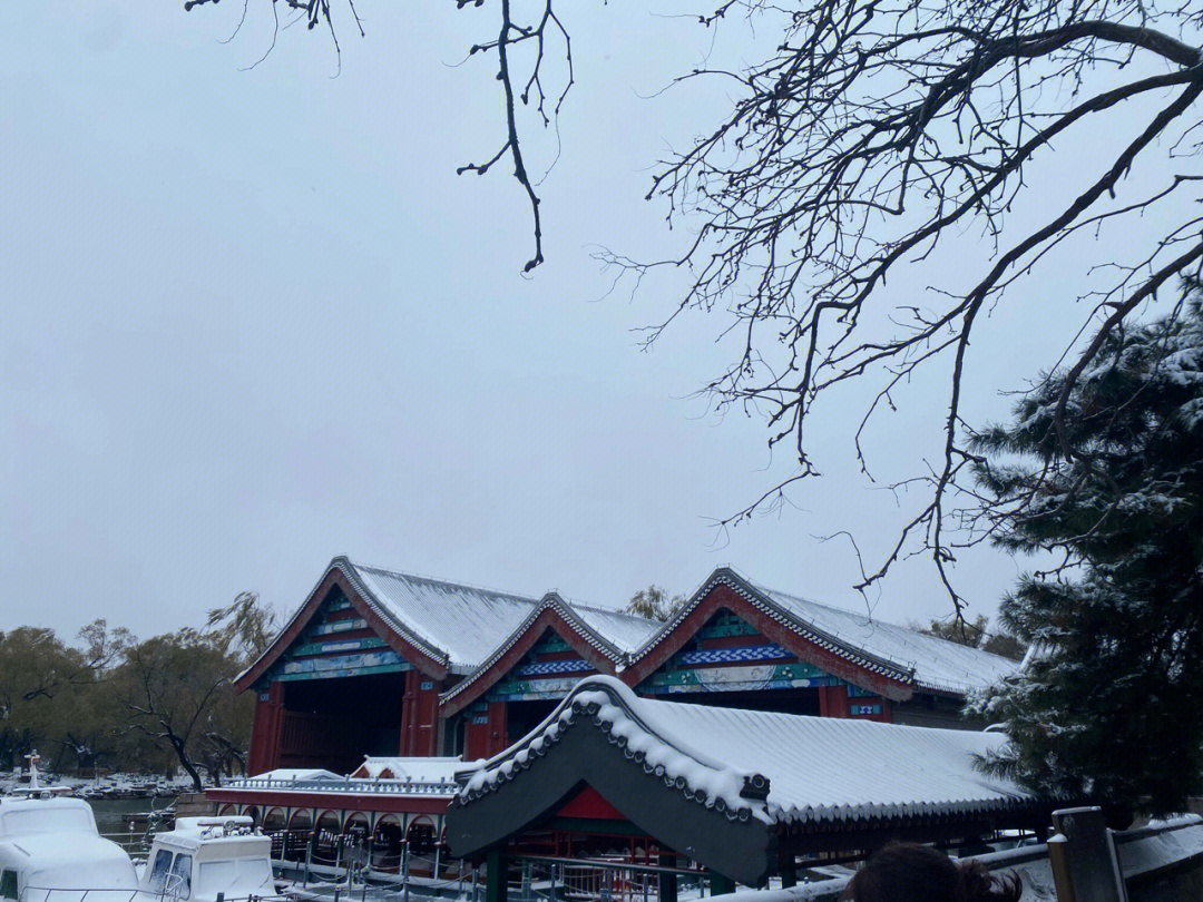 颐和园雪景