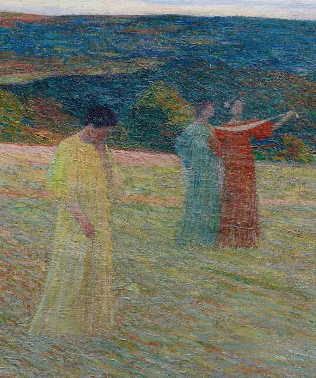 96法国后印象派分离点彩主义画家亨利 马丁(henri martin)作品