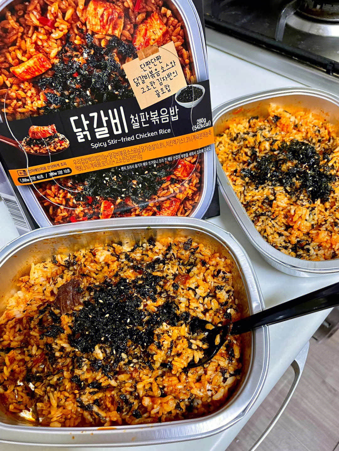 韩国便利店我吃一口就爱上的速食炒饭