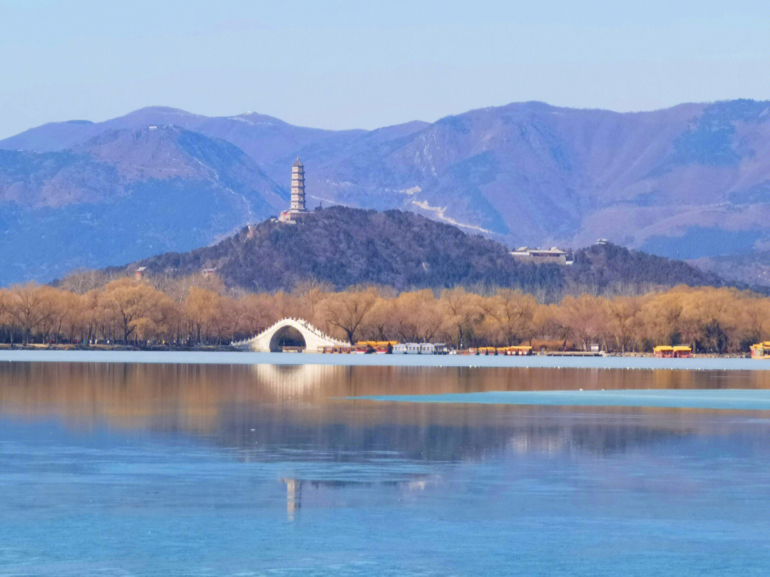 春和景明波澜不惊颐和园的早春